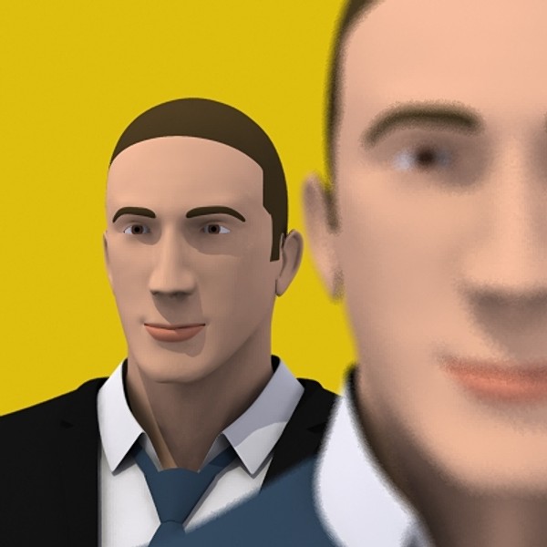 male character 3d model - Male Character With Clothes... by Braden Lehman
